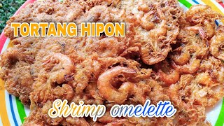 Frying Tortang hipon| shrimp omelette|Dassolyns Channel