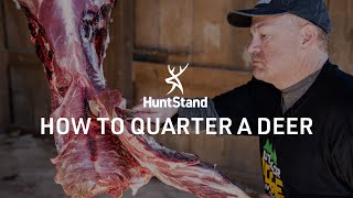 Deer Butchering: How To Quarter A Deer