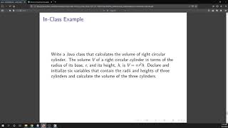 Void Methods First Example