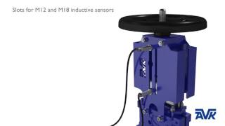 AVK Knife Gate Valve Animation