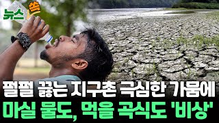 [뉴스쏙] 펄펄 끓는 지구 기후변화에 전세계 물도, 옥수수도 '비상' / 연합뉴스TV (YonhapnewsTV)