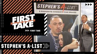 Stephen’s A-List: Top 5 favorite Cowboys fan images 🤣 | First Take