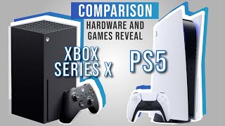 PS5 (PlayStation 5) VS Xbox Series X Hardware and Games at Launch Reveal Comparison