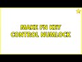 Make Fn Key Control Numlock (2 Solutions!!)