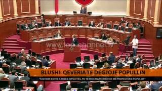 Blushi: Qeveria të dëgjojë popullin - Top Channel Albania - News - Lajme