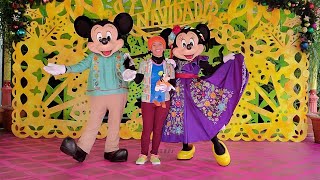 I as DCA Maxine Goof meets Viva Navidad Mickey and Minnie Mouse 2024