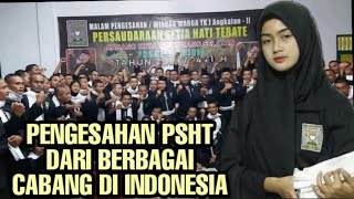 PENGESAHAN WARGA BARU PSHT 2021 - Dari berbagai cabang di Indonesia - @yudhapamungkas