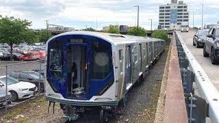 A First Look at the R211 Subway Car: Unraveling at SBK Yard and Transit to CIY [HD 1080p]