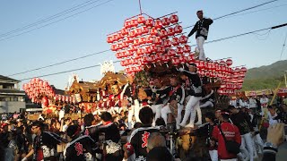 【ちょっと昔】2012年 千早赤阪村建水分神社 だんじり祭り 比叡の前宮出 #地車 #曳き唄 #横しゃくり #osaka #festival