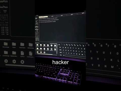 Personalize your computer with this awesome Hacker theme | #shorts #theme