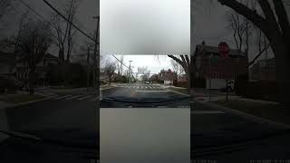 scooter flies thru intersection (11023) #shorts