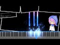 【花譜】「私論理 instrumental 伴奏 」採譜してみた piano cover