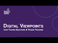 Global Competence in Teacher Education: Digital Viewpoints