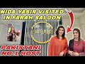 Nida Yasir at Farah salon P.W.D. branch Islamabad