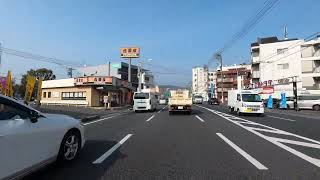 【広島市】毎日ドライブレコーダー(バイク)(GoPro8) 坂⇒矢野→海田→2号線→東雲→比治山（出汐町）2025/1/17 その１