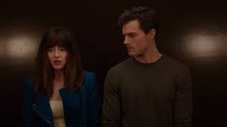 Fifty Shades of Grey - Christian and Anastasia first kiss scene