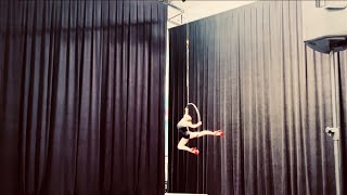 2024.03.03 Alina Syunkova - Aerial hoop 🌹👠👠 - “Circus Couture” LIVE 2024 audition