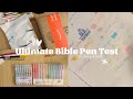 Ultimate Bible Pen Test | Mr. Pen Unboxing | Pens, Markers, & Highlighters!