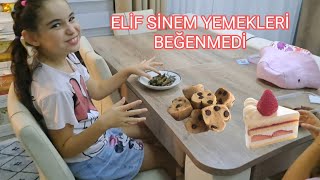 Elif Sinem ve Elif yemekleri beğenmediler Elif annesini çok kızdırdı!!|...ماما جابت بيبي - جنى مقدا