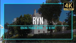 MAZURY [4K] – RYN – Kraina Tysiąca Jezior w 10 dni! (#35 zabytki i atrakcje Mazur)