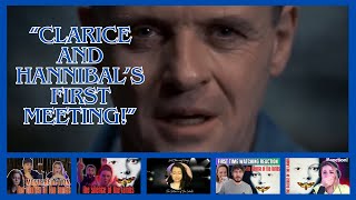 The Silence Of The Lambs *Clarice and Hannibal's first meeting* Reactions