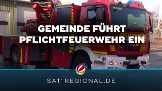 Pflichtfeuerwehr kommt: Gemeinde hat zu wenig Ehrenamtliche