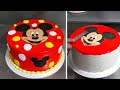 decoracion  torta de miki maus  || pastel de miki maus muy facil  || torta de 30 porciones