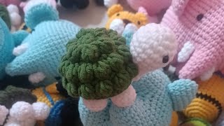 HƯỚNG DẪN MÓC CON RÙA 🐢 HOW TO  CROCHET TURTLE KEYCHAIN | Turtle Amigurumi