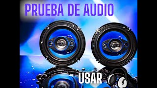 PRUEBA DE SONIDO DE LAS BOCINAS PARA AUTO MARCA TIAOPING TP-1671 EXCELENTE AUDIO AL MEJOR PRECIO