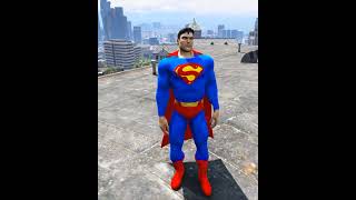 Superman Shrinks The GIANT ABOMINATION so he Can Stay at His House in GTA 5 😱 #shorts