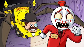 CHOO CHOO CHARLES, But the ROLES are REVERSED... (Cartoon Animation)