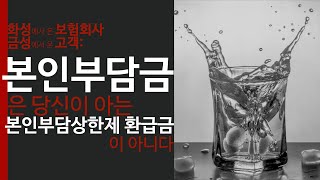 그 본인부담금은 네가 아는 본인부담상한제 환급금이 아니다. 화성에서 온 보험회사, 금성에서 온 고객.