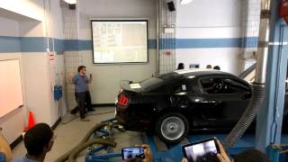 2014 V6 Mustang W/ nitrous Dyno @ Lincoln Tech Palm Beach