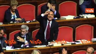 RIFORME. SCILIPOTI URLA E INVEISCE CONTRO CASINI IN AULA AL SENATO