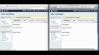 multiple wikispaces editors