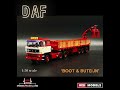 daf 2800 6×4 classic brick trailer 3 axle “boot u0026 buteijn” wsi truck models modeltruckland daf