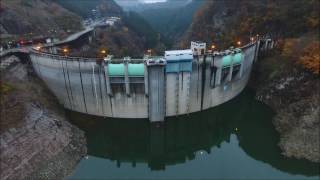 埼玉県　秩父市　二瀬ダム　ドローン空撮