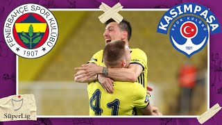 Fenerbahce vs Kasimpasa | SÜPERLIG HIGHLIGHTS | 4/25/2021 | beIN SPORTS USA