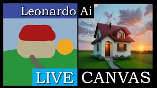 Let's try LIVE CANVAS in Leonardo AI!