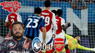 Atalanta 0-0 Arsenal | Troopz Match Reaction | WE CAN'T PLAY LIKE THAT AGAINST CITY ON SUNDAY!!