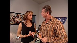 Stephanie & Vince McMahon & Sable backstage segment! 07/03/2003