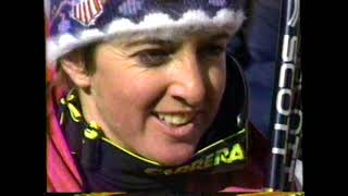 2/11/1989 World Alpine Ski Championships Women's Slalom "Tamara McKinney" 1st run