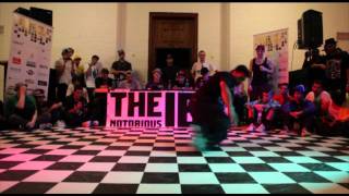 Footwork battle final [IBE 2011] - Intact vs. Kid Glyde