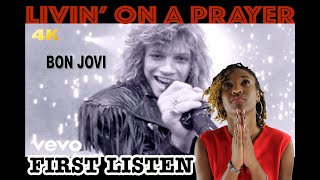 FIRST TIME HEARING Bon Jovi - Livin' On A Prayer (Official Music Video) | REACTION