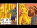 ¡Todo lo que tocó se convirtió en oro! El toque de Midas - Mitología Griega en Historietas