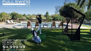CYBER DEAL: Full Swing KIT + FREE Net & Mat! 💥