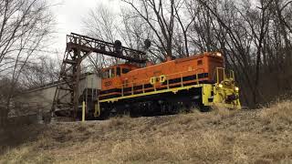 (TZPR) Tazewell and Peoria Railroad action in Creve Coeur, IL 01/06/19