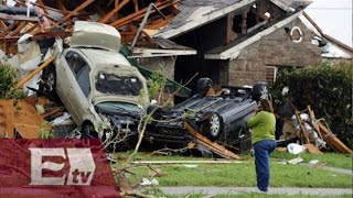 Devastadoras imágenes del paso de tornados en Texas, Estados Unidos / Mariana H