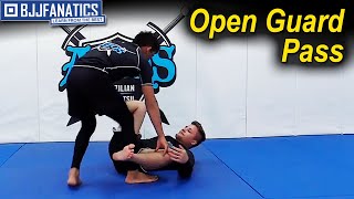 Open Guard Pass by Lucas Pinheiro