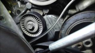 Replace Serpentine Belt 2005 Hyundai Santa Fe 2.7L Engine